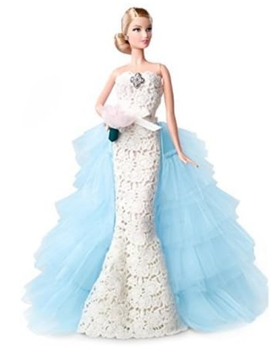 Barbie Oscar De La Renta Gold Collector